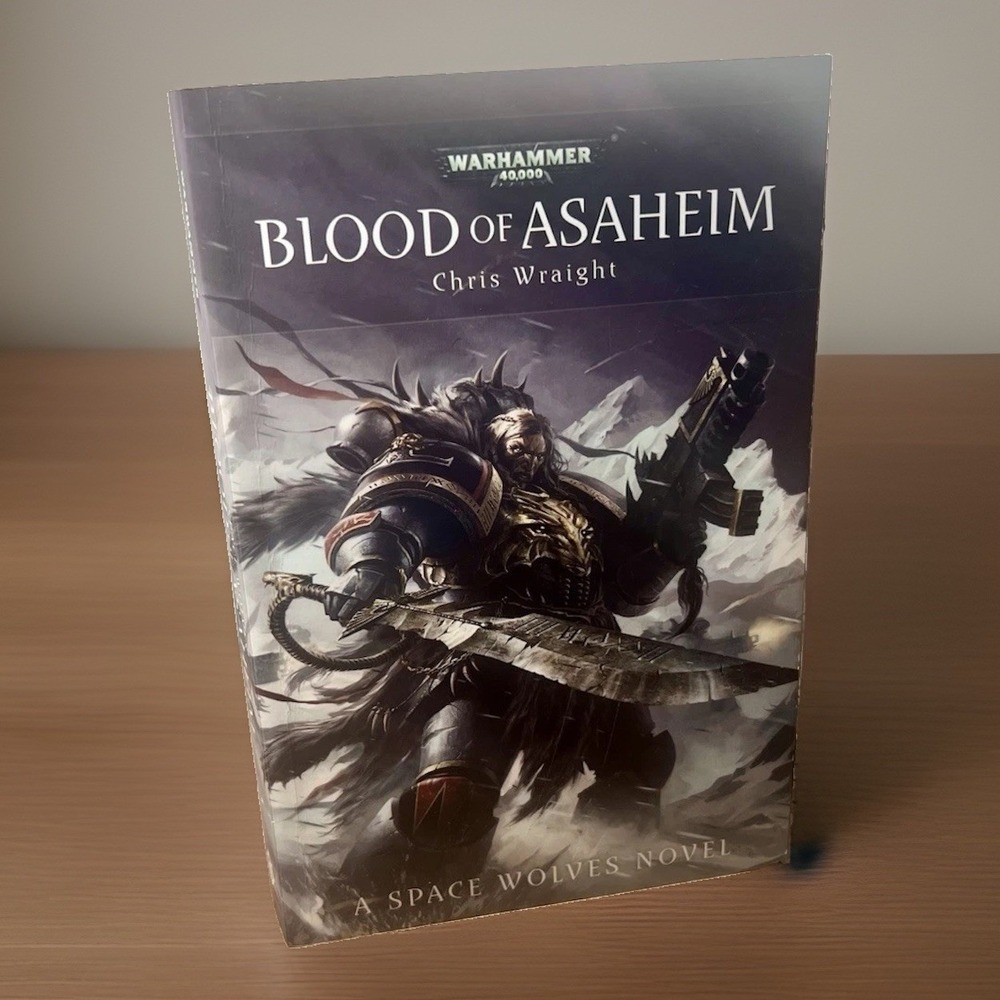 Warhammer 40K Blood of Asaheim 1st Print OOP Chris Wraight Black Library